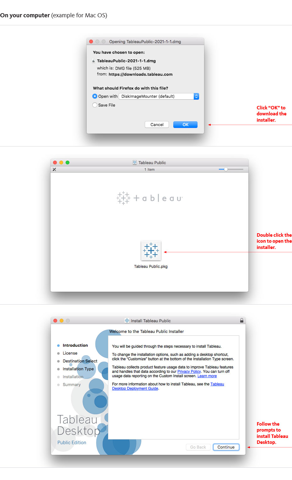 how to install tableau default font